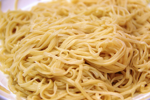 Ensalada de espaguetis