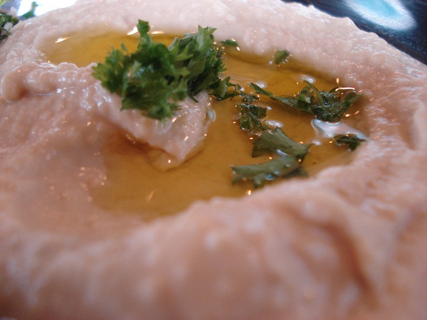 Hummus de salmón