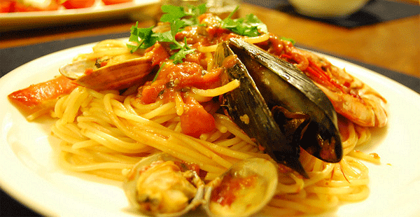 Espaguetis Miramare