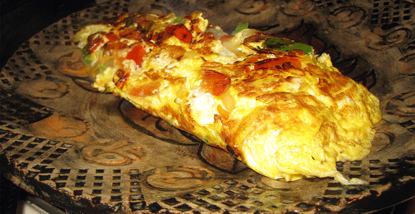 Tortilla campera con chorizo